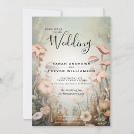 Invitación Fairy Tale Woodland Fairycore Romance