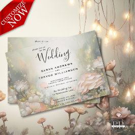 Invitación Fairy Tale Woodland Fairycore Romance