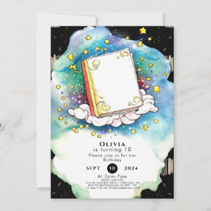 Invitación Fairytale Pastel Storybook Cumpleaños