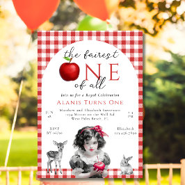 Invitación Fairytale Princesa Fairest Uno de los primeros cum