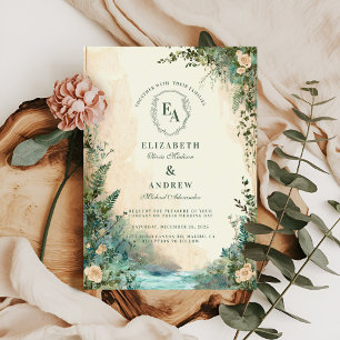 Invitación Fairytale Woodland Outdoor Boho Boda