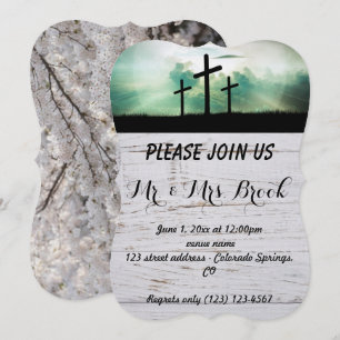 Invitación Faith Hope Love Believe Destiny's