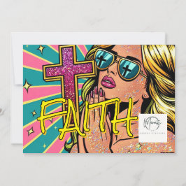 Invitación faith Print