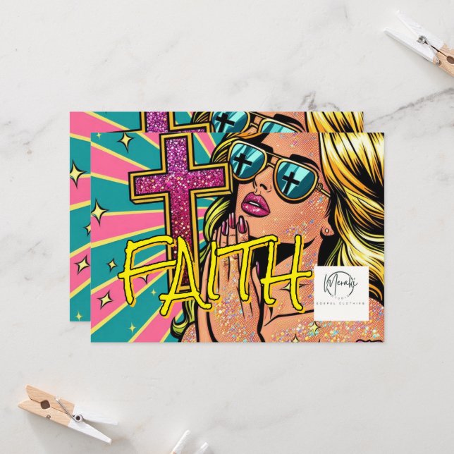 Invitación faith Print (Anverso/Reverso In Situ)