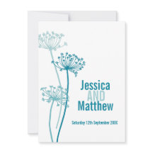 Falda verde azulada de flor moderna y gráfica