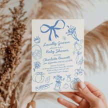 Fall Locally Grown Little Pumpkin Boy Baby Shower