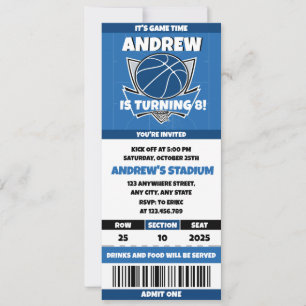 Invitación Fallece fiesta de cumpleaños de Frenzy de balonces