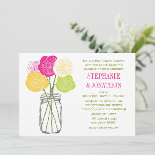 Invitación Fallo Cortar Ranunculus Rosa Lime Amarillo Rosa Ma