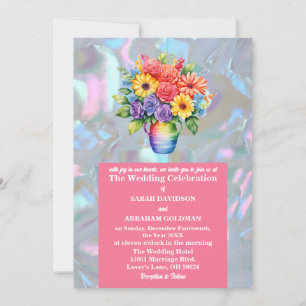 Invitación Falsa madre del Boda irlandés de la Perla