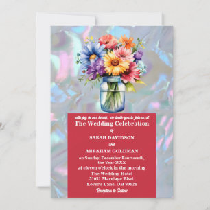 Invitación Falsa madre del Boda irlandés de la Perla