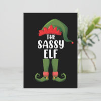 Familia de duendes descarados grupo de Navidad