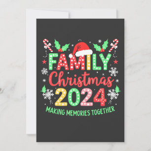 Invitación Familia Navidades De Xmas 2024