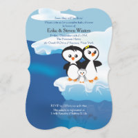Familia Pingüino: Baby Shower
