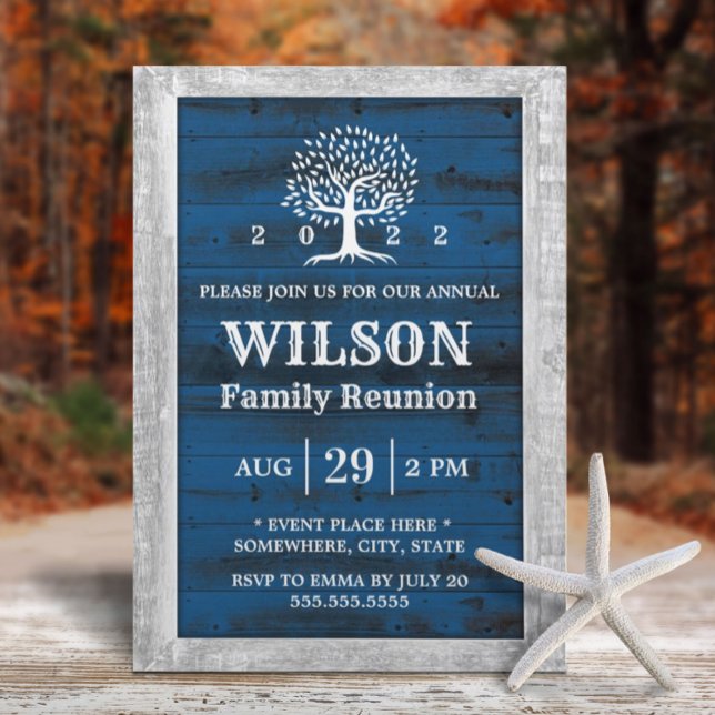 Invitación Familia Reunión Armada de árbol de la familia de m (Subido por el creador)