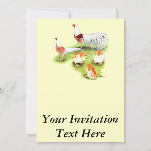 Invitación Familia Yokohama Red Shoulder