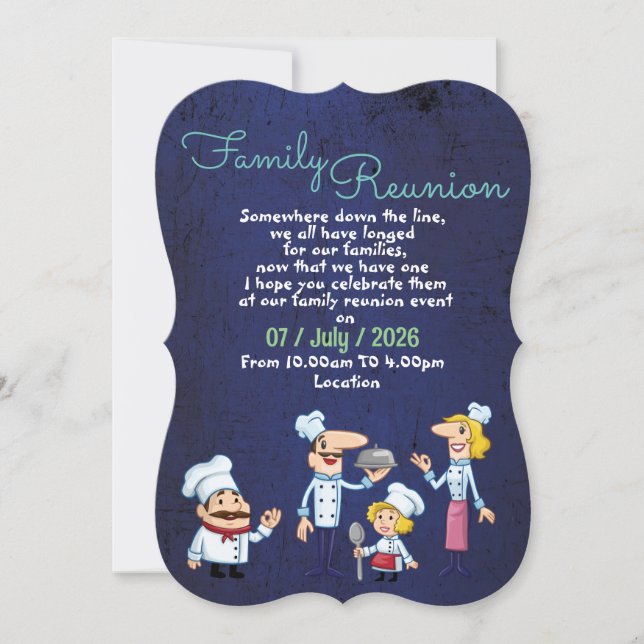 Invitación familiar (Anverso)