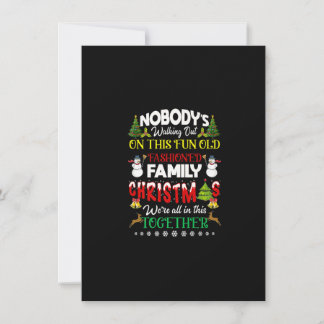 Invitación Familiares Navidades estamos todos juntos en esto