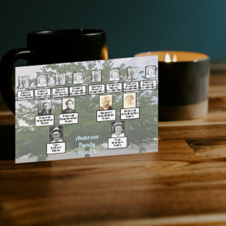 Invitación Family Reunion 3 Generation Summertime Tree