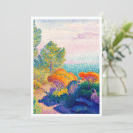 Invitación Famosa pintura Henri Edmond Cross