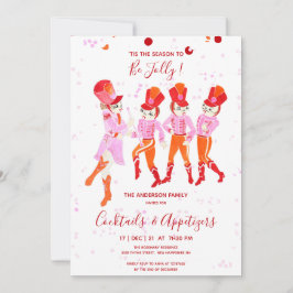 Invitación Famoso ballet de nucracker color rosa