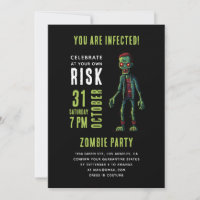 Famoso y divertida fiesta Zombie Halloween | Grung