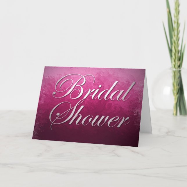 Invitación Fancy Bridal Shower (Anverso)
