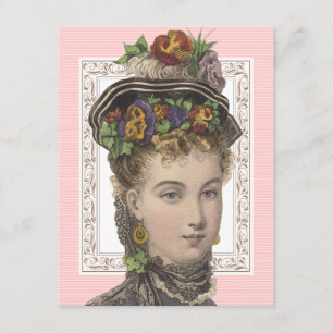 Invitación Fancy Gorras y Bonnets Brunch Pascua