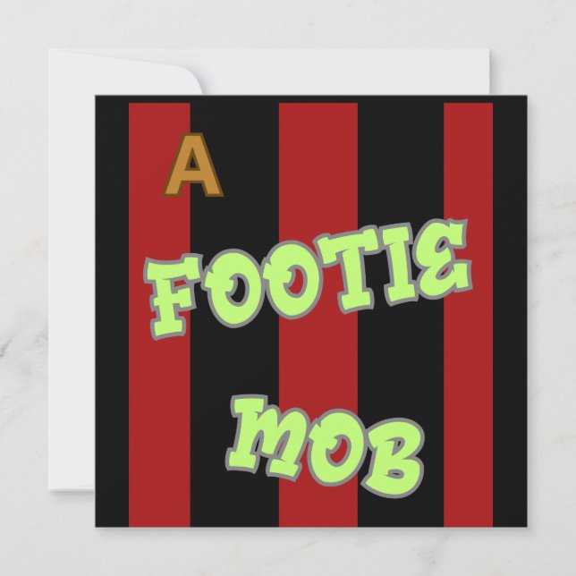 Invitación Fans de Atlanta Footie Mob United MLS (Anverso)