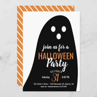 Invitación Fantasía de Halloween