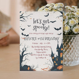 Invitación Fantasía en la fiesta de cumpleaños de Halloween