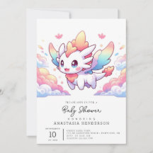 Fantasía encantada Dragon Baby Shower