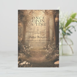 Invitación Fantasía encantada ducha de novia