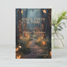 Invitación Fantasía encantada ducha de novia