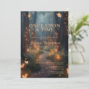 Invitación Fantasía encantada ducha de novia