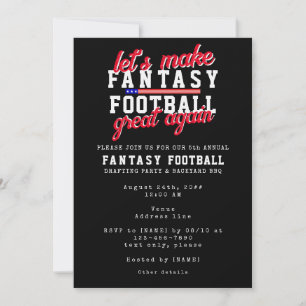 Invitación Fantasía Fútbol Gran Fiesta de Redacción de Liga d