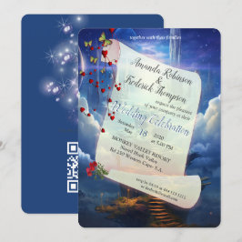 Invitación Fantasías Reinos de Escenario Mágico