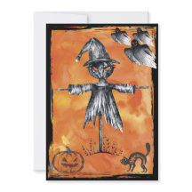 Fantasma candente de gato negro de Halloween