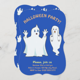 Invitación fantasma de Halloween