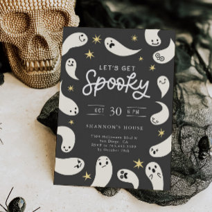 Invitación Fantasma Fantasma Halloween