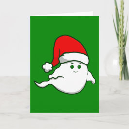 Invitación fantasma feo de navidad espeluznante espantoso ver