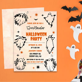 Invitación Fantasma Fiesta fantasma de Halloween
