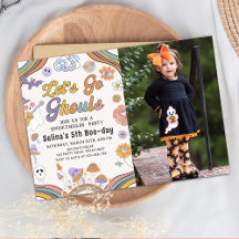 Fantasma Halloween Groovy Cumpleaños Vamos Ghouls