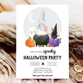 Invitación Fantasma Partido Halloween Fiesta de disfraces Spo