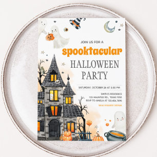 Invitación Fantasma Spooktacular Halloween