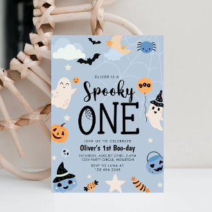 Invitación Fantasma Un Halloween Fantasma