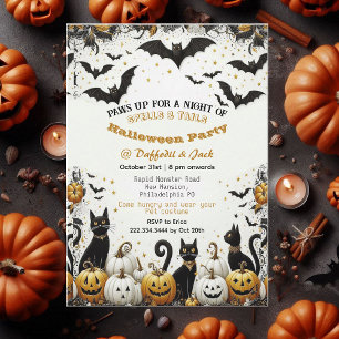 Invitación Fantasmas avivan el disfraz Mascota Fiesta de cala