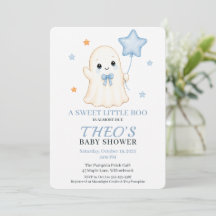 Fantasmita Little Boo | Baby Shower de Halloween p