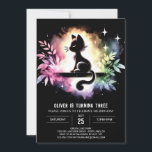 Invitación Fantasy Kids Cat Cumpleaños<br><div class="desc">El Fantasy Kids Cat Birthday invita a los huéspedes a embarcarse en una encantadora aventura llena de deliciosos ilustraciones de gatos y colores vibrantes. Esta invitación digital editable se puede personalizar fácilmente en línea con sus detalles únicos de eventos, creando un toque personal que se suma a la atmósfera mágica....</div>