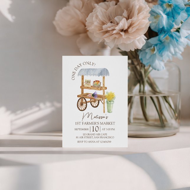 Invitación Farmer’s Market Birthday Invite (Subido por el creador)