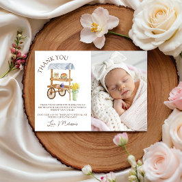 Invitación Farmer’s Market Photo Thank You